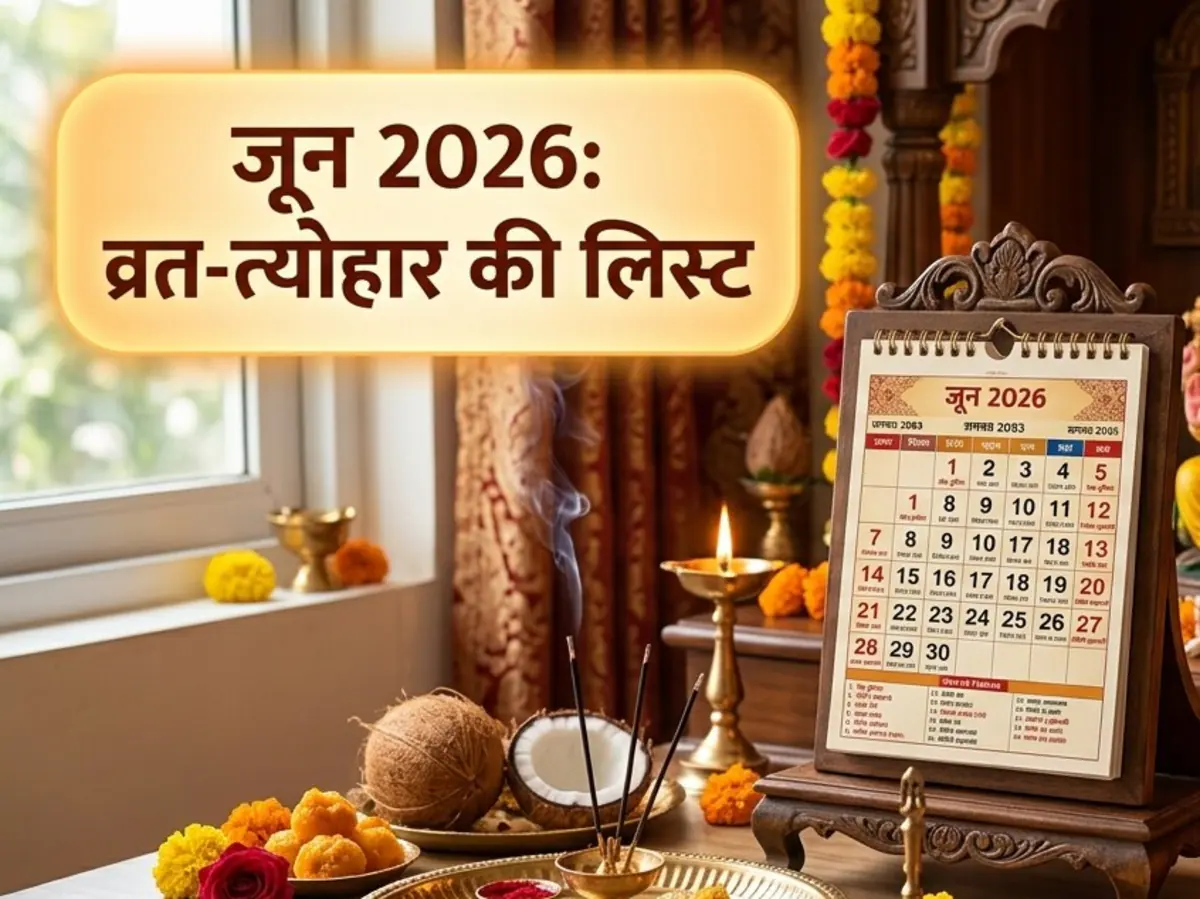 सोमवती अमावस्या से निर्जला एकादशी तक, जून 2026 में त्योहारों की धूम, नोट कर लें व्रत और महागोचर की पूरी लिस्ट
