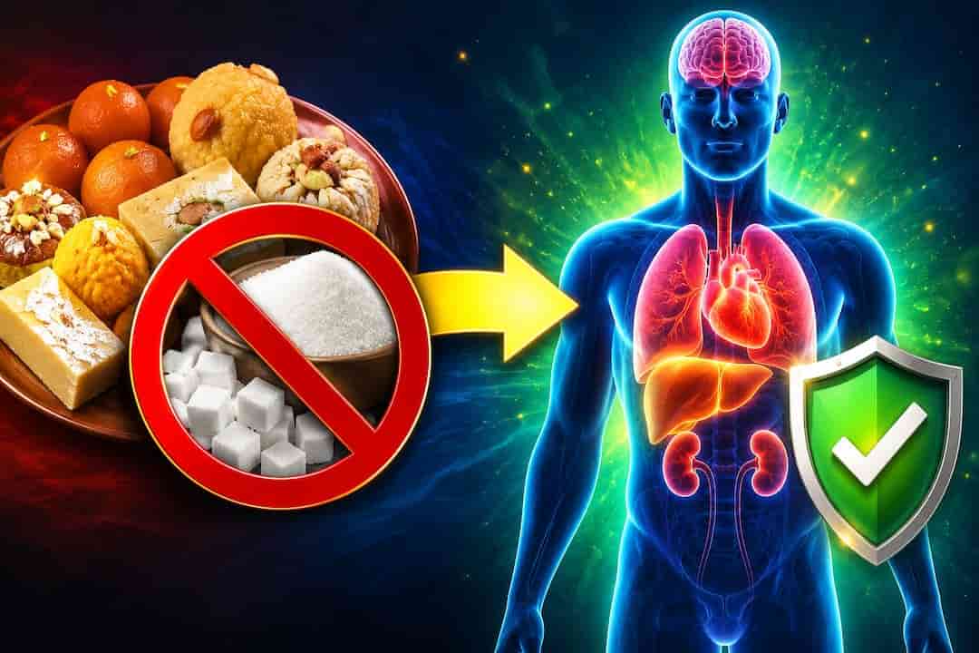 सिर्फ 30 दिन के लिए छोड़ें चीनी: शरीर में दिखेंगे ये 5 चमत्कारी बदलाव, बीमारियां होंगी छूमंतर