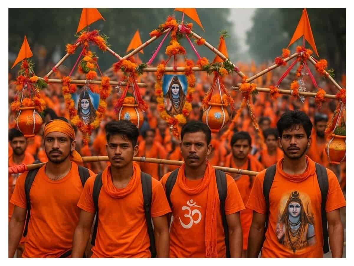 Kanwar Yatra 2026: मेरठ में 10 फीट से ऊंची कांवड़ और डीजे पर रोक, 789 मंदिरों में सुरक्षा और 23 ड्रोन से होगी हवाई निगरानी