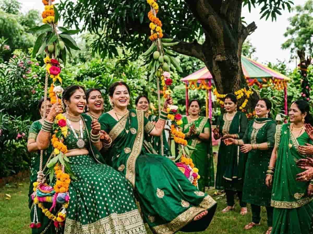 Hariyali Teej 2026 Date & Muhurat: 14 या 15 अगस्त? जानें कब है हरियाली तीज, पूजा का सबसे उत्तम शुभ मुहूर्त, प्रामाणिक विधि और अखंड सौभाग्य के अचूक उपाय