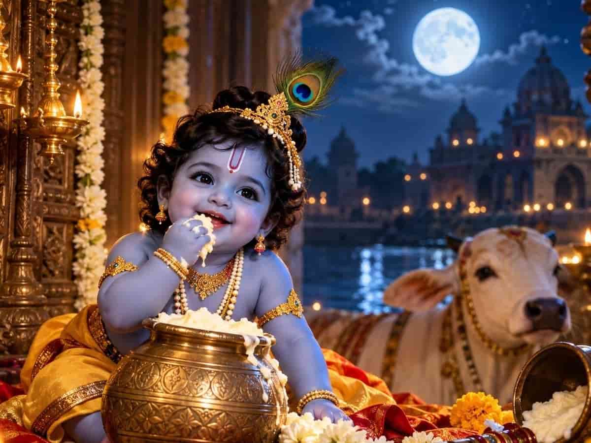 जन्माष्टमी पर भद्रा-पंचक का साया नहीं, जानें 4 सितंबर को राहुकाल का समय और पूजा का सटीक मुहूर्त
