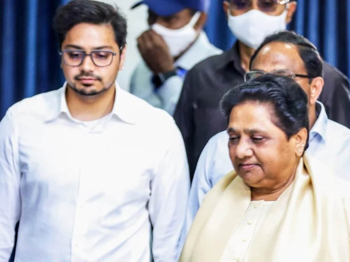 बसपा का सियासी किला दरका या 'हाथी' की लगाम पर मायावती का आखिरी दांव? आकाश आनंद के पर कतरने के पीछे की इनसाइड स्टोरी
