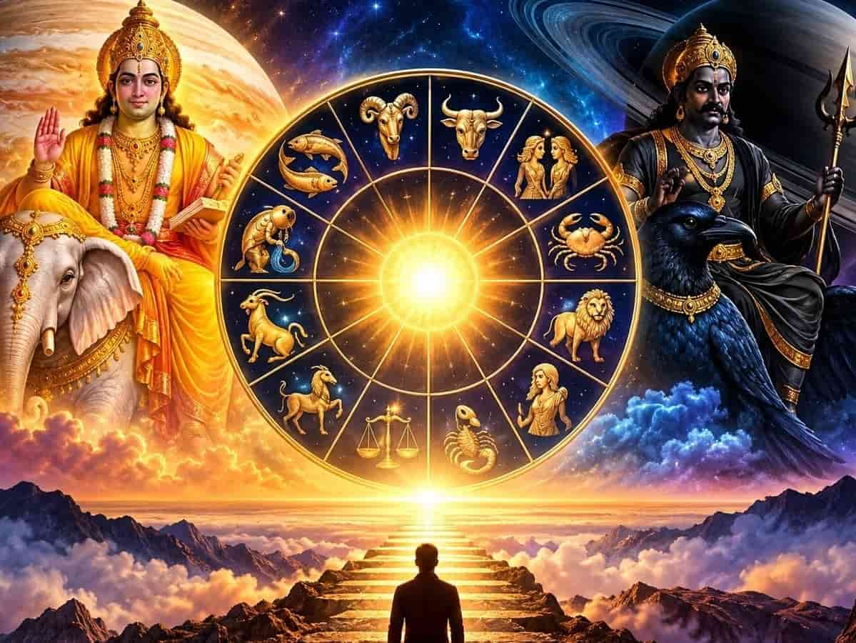 2027 में बदलेगा 7 राशियों का मुकद्दर: गुरु-शनि की युति और चाल से धन, करियर में मिलेगा बंपर उछाल