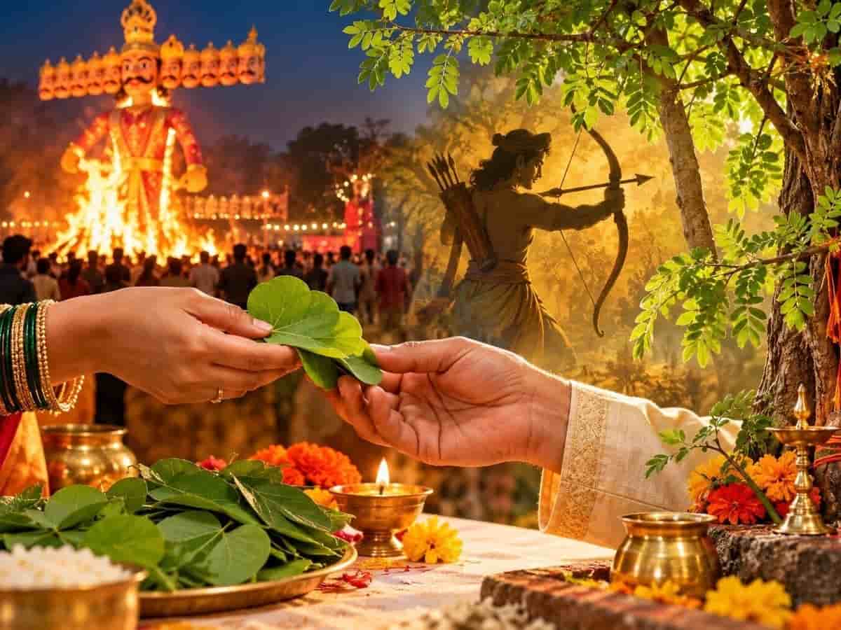 दशहरे पर शमी के पत्तों को ‘सोना’ मानकर क्यों बांटते हैं लोग? जानिए इस पावन परंपरा के पीछे छिपी महाभारत और कुबेर की रहस्यमयी कथा