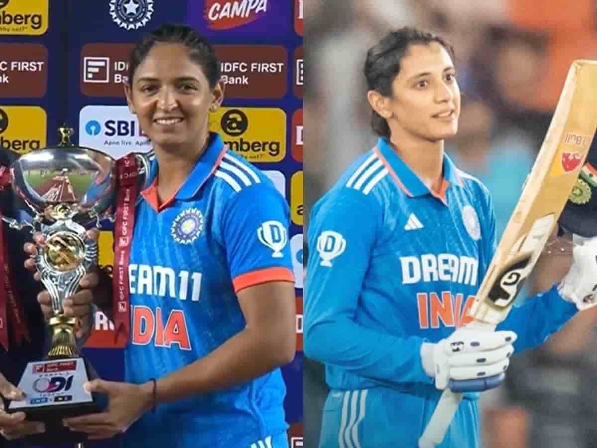 कप्तानी संभालते ही स्मृति मंधाना से छिना नंबर-1 का ताज, हरमनप्रीत कौर ने लगाई लंबी छलांग